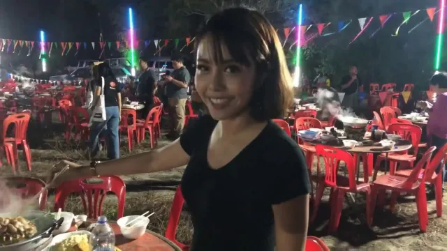 ต่อเนื่อง บรรยากาศ เลี้ยงผีปีใหม่