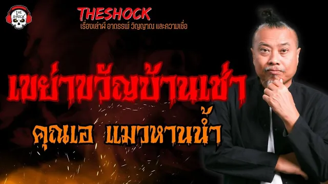 เขย่าขวัญบ้านเช่า คุณเอ แมวหานน้ำ l TheShock13